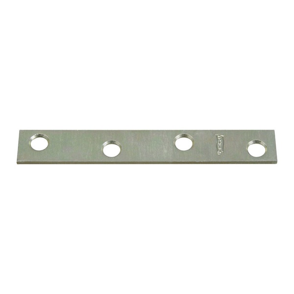 National Hardware 0.5 in. H X 5/8 in. W X 4 in. L Zinc-Plated Steel Mending Brace N272-732 - main